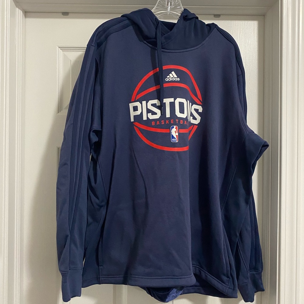 Pistons Adidas hoddie